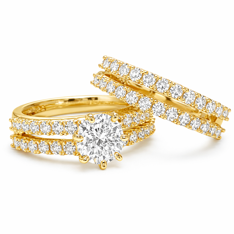 Set de Anillos Brillo Eterno